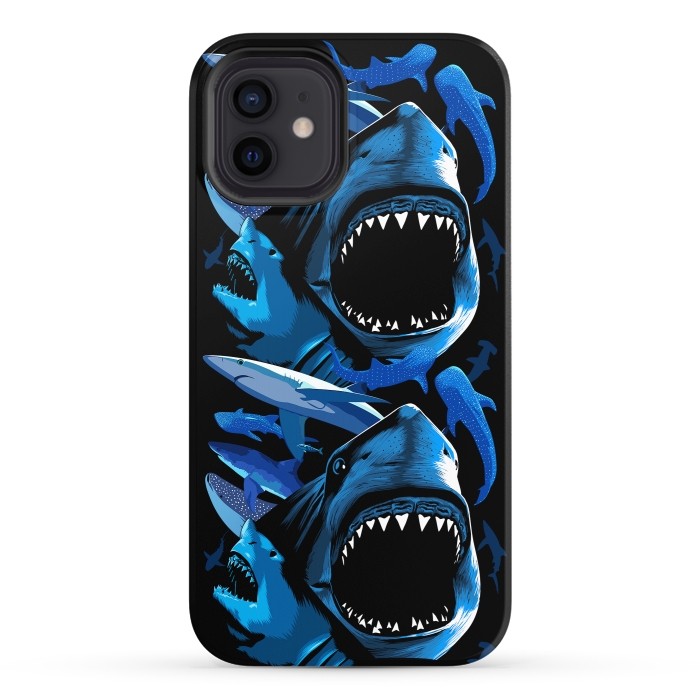 iPhone 12 StrongFit Sharks predators by Alberto