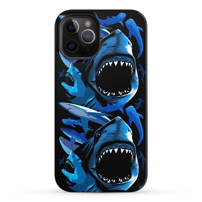 iPhone 12 Pro StrongFit Sharks predators by Alberto