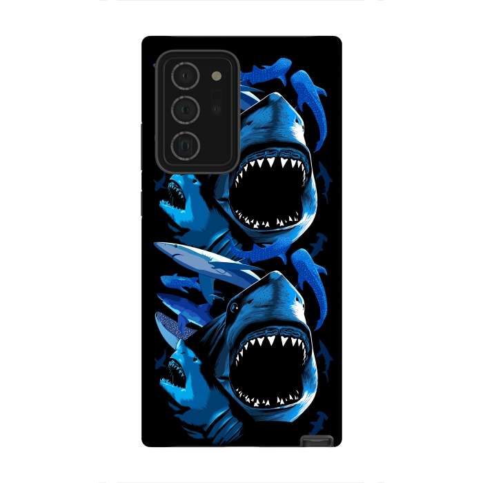 Galaxy Note 20 Ultra StrongFit Sharks predators by Alberto