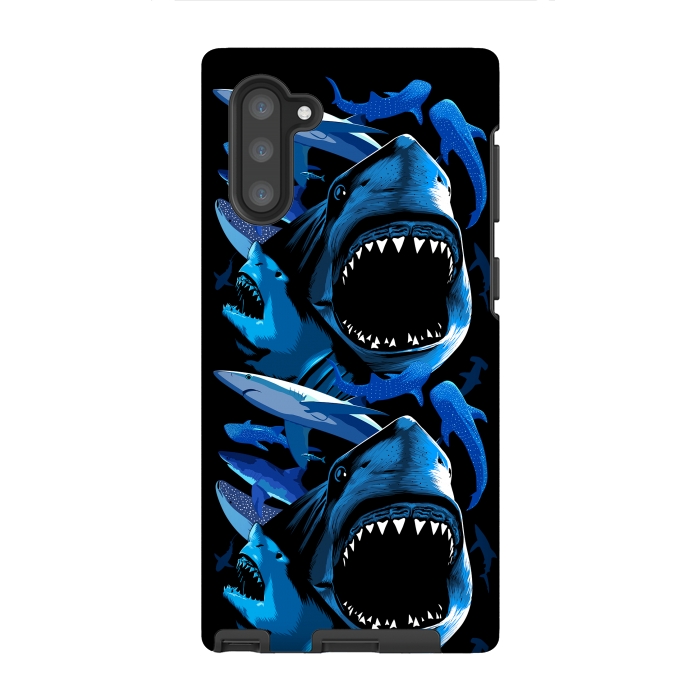 Galaxy Note 10 StrongFit Sharks predators by Alberto