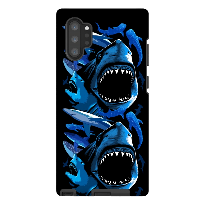 Galaxy Note 10 plus StrongFit Sharks predators by Alberto