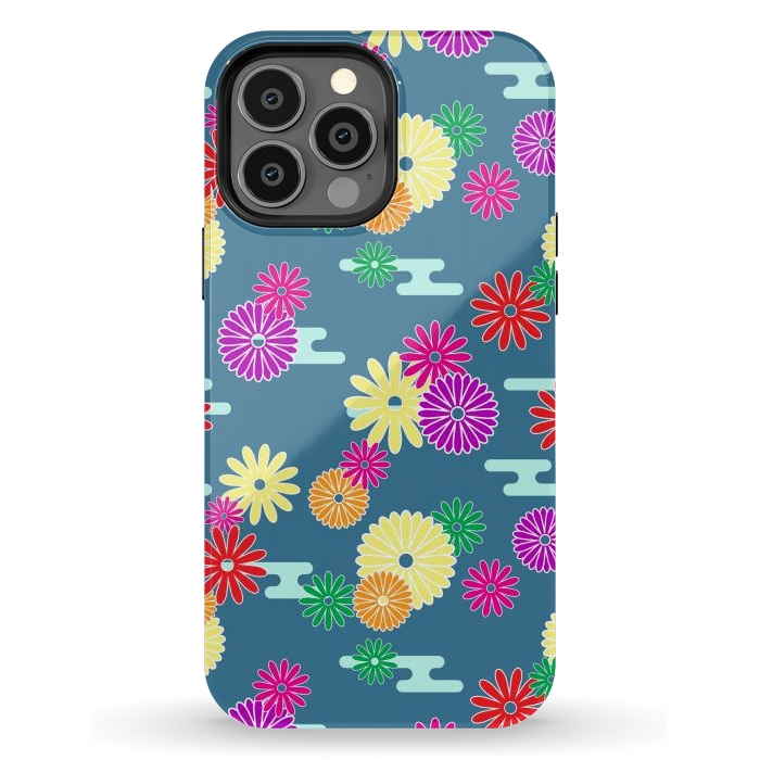 iPhone 13 Pro Max StrongFit Flower Objects by ArtsCase