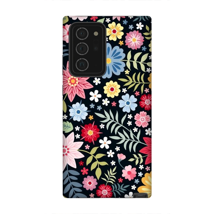 Galaxy Note 20 Ultra StrongFit Floral Pattern Design XXXX by ArtsCase