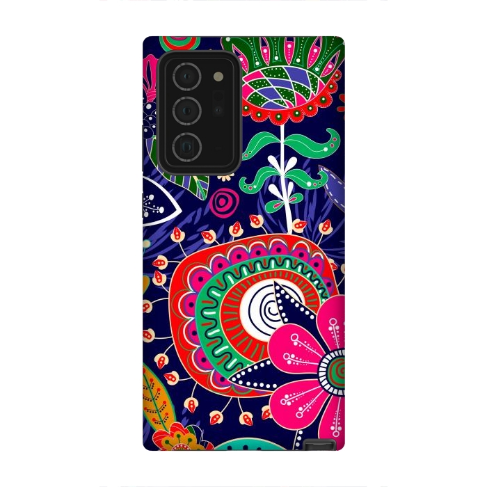 Galaxy Note 20 Ultra StrongFit Seamless Floral Pattern by ArtsCase