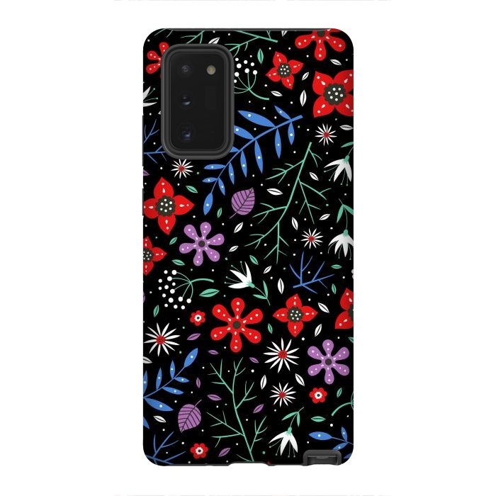 Galaxy Note 20 StrongFit Small Flower Patterns by ArtsCase