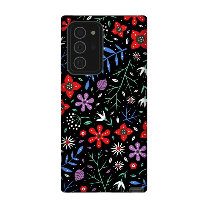 Galaxy Note 20 Ultra StrongFit Small Flower Patterns by ArtsCase