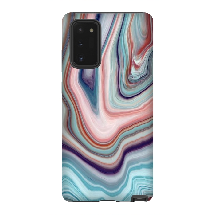Galaxy Note 20 StrongFit Abstract Marble Design VI by ArtsCase