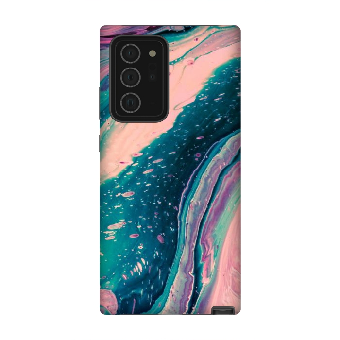 Galaxy Note 20 Ultra StrongFit Abstract Colorful Painting by ArtsCase