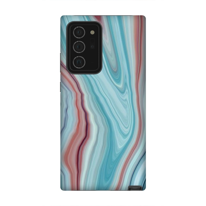 Galaxy Note 20 Ultra StrongFit Coloured Marble ink by ArtsCase