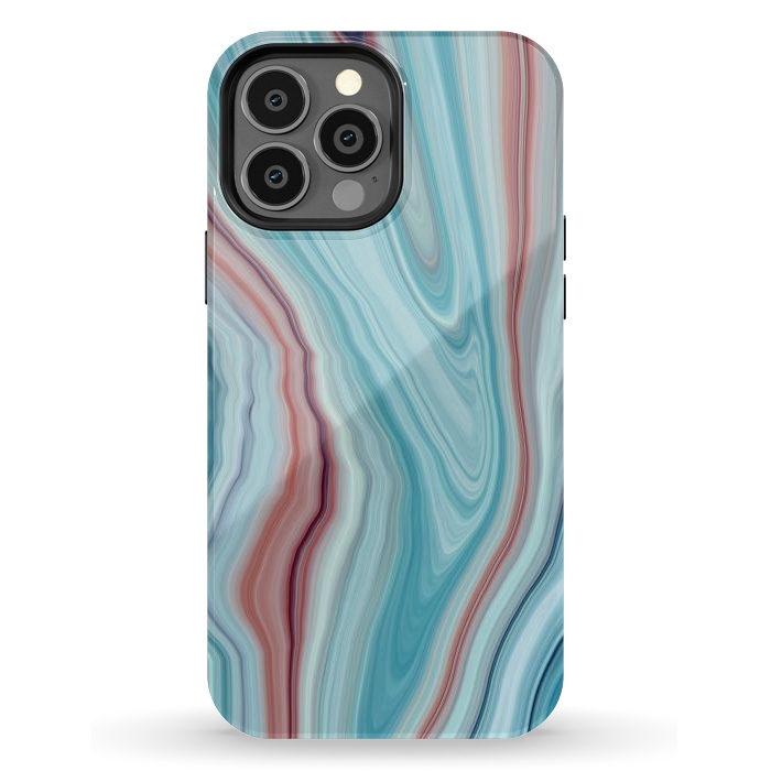 iPhone 13 Pro Max StrongFit Coloured Marble ink por ArtsCase