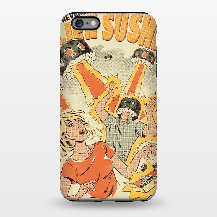 iPhone 6/6s plus StrongFit Alien Sushis by Ilustrata