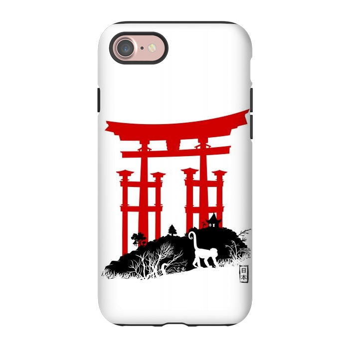 iPhone 7 StrongFit Red Torii in Japan by Alberto