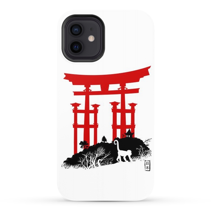 iPhone 12 StrongFit Red Torii in Japan by Alberto