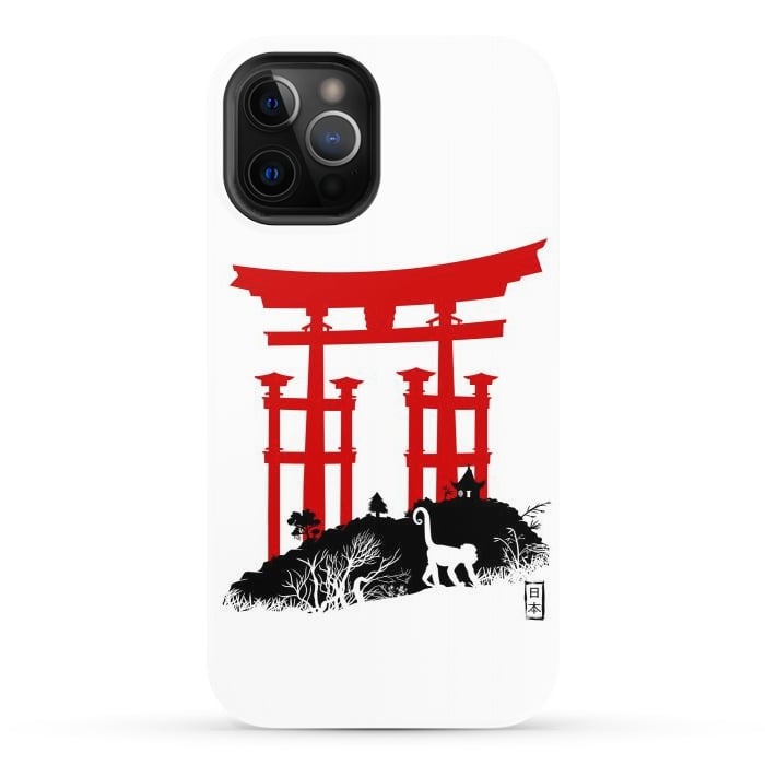 iPhone 12 Pro StrongFit Red Torii in Japan by Alberto