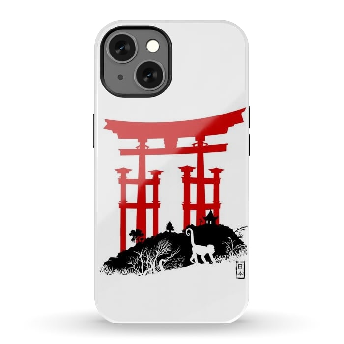 iPhone 13 StrongFit Red Torii in Japan by Alberto