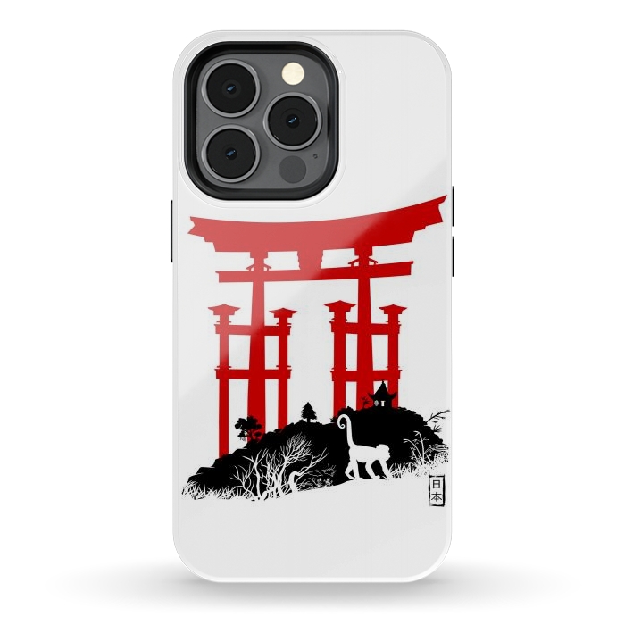 iPhone 13 pro StrongFit Red Torii in Japan by Alberto