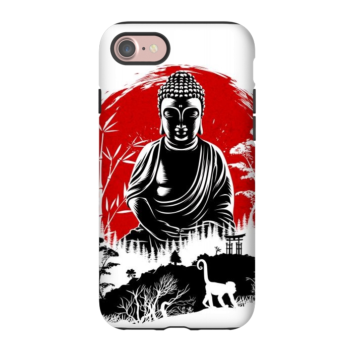 iPhone 7 StrongFit Buddha under the sun by Alberto