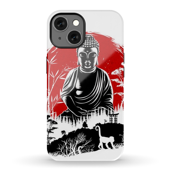 iPhone 13 StrongFit Buddha under the sun by Alberto