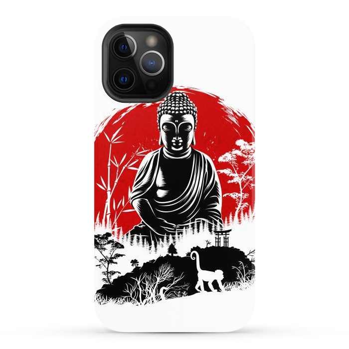 iPhone 12 Pro Max StrongFit Buddha under the sun by Alberto