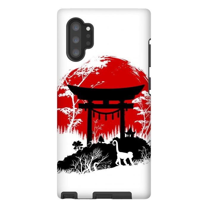 Galaxy Note 10 plus StrongFit Japanese torii under the sun by Alberto