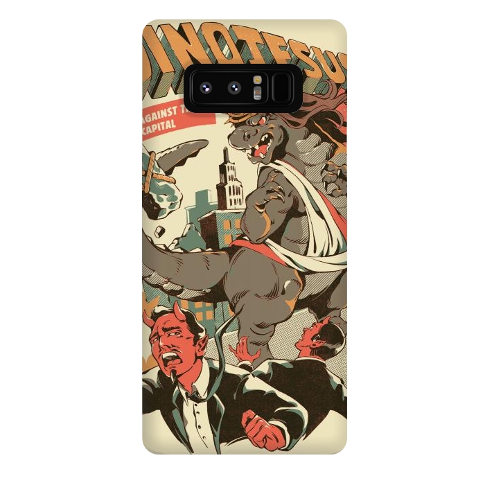 Galaxy Note 8 StrongFit Dinojesus by Ilustrata