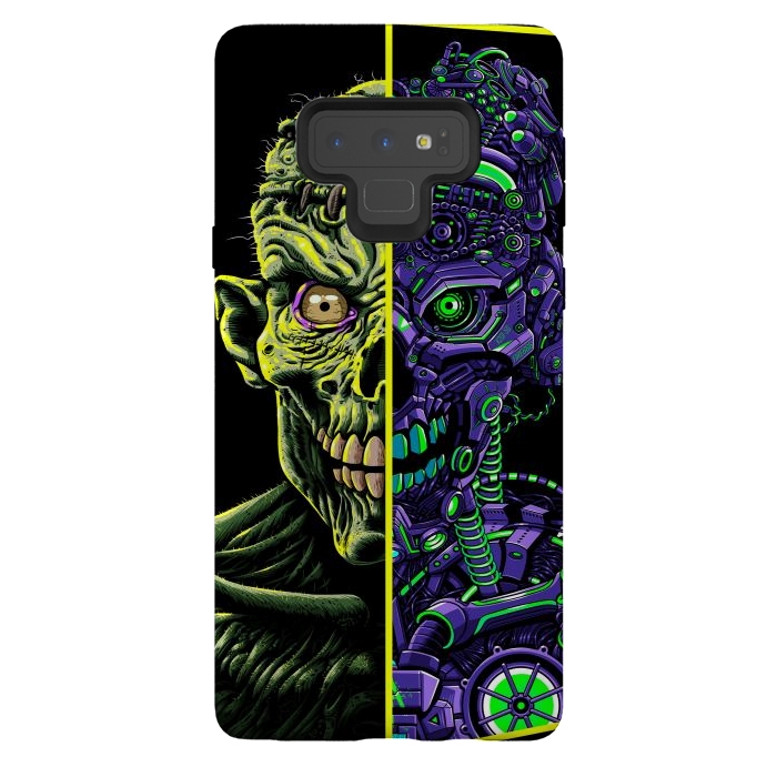 Galaxy Note 9 StrongFit Zombie vs Robot by Alberto