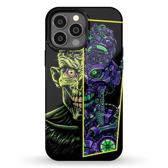 iPhone 13 Pro Max StrongFit Zombie vs Robot by Alberto