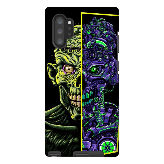 Galaxy Note 10 plus StrongFit Zombie vs Robot by Alberto