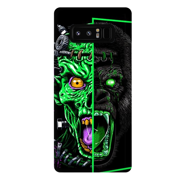 Galaxy Note 8 StrongFit Zombie vs Gorilla by Alberto