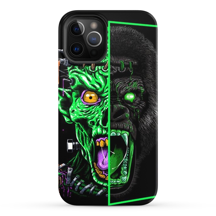 iPhone 12 Pro StrongFit Zombie vs Gorilla by Alberto