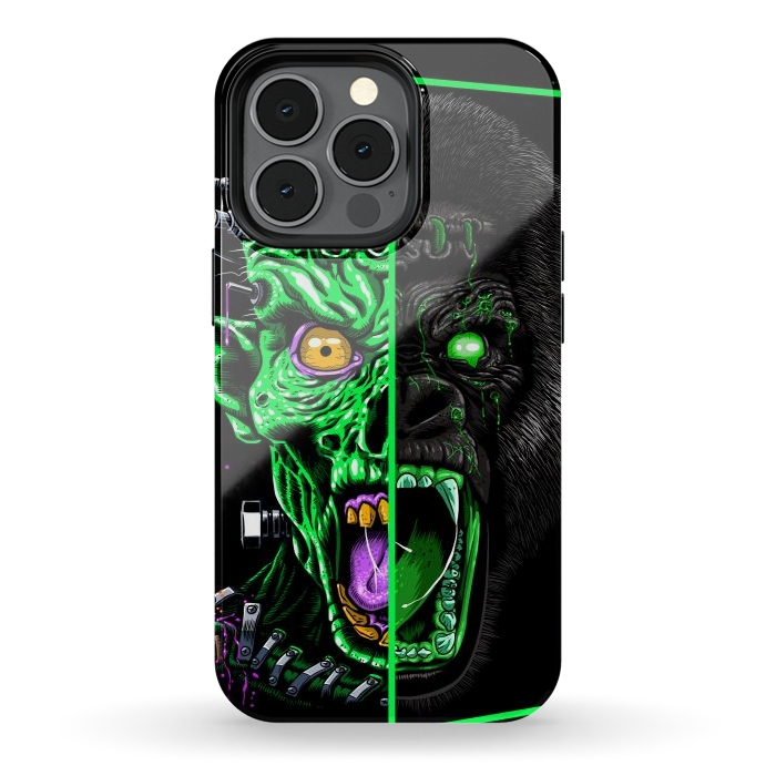 iPhone 13 pro StrongFit Zombie vs Gorilla by Alberto