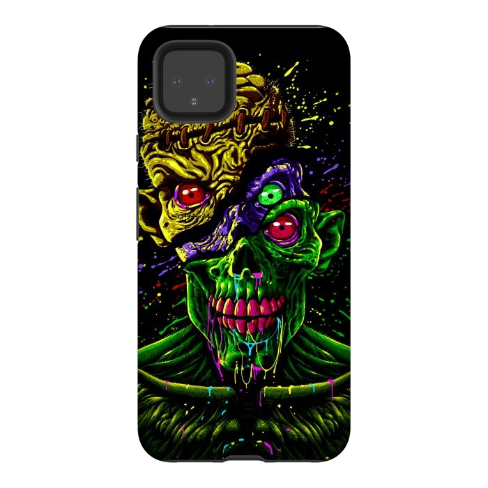 Pixel 4XL StrongFit Zombie inside another zombie by Alberto