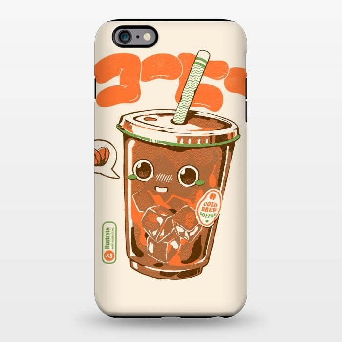 iPhone 6/6s plus StrongFit Cute Cold Brew Coffee  by Ilustrata