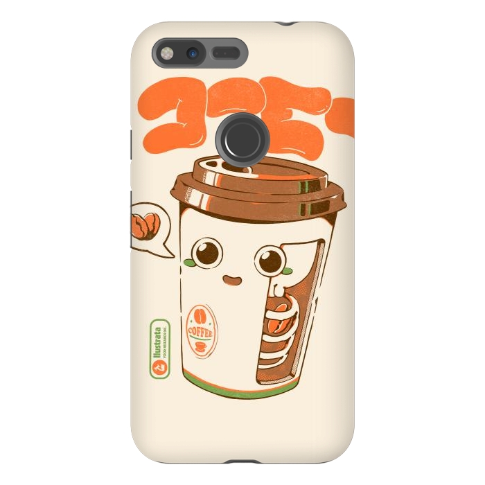 Pixel XL StrongFit Cute Coffee x-Ray by Ilustrata
