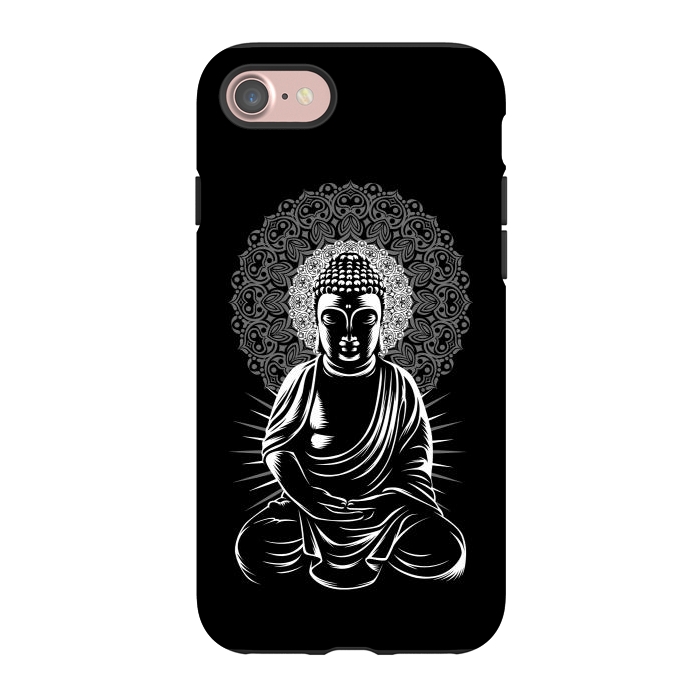 iPhone 7 StrongFit Buddha practicing yoga by Alberto