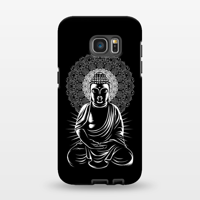 Galaxy S7 EDGE StrongFit Buddha practicing yoga by Alberto