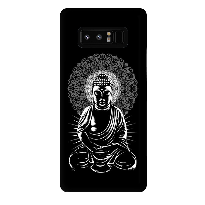 Galaxy Note 8 StrongFit Buddha practicing yoga by Alberto