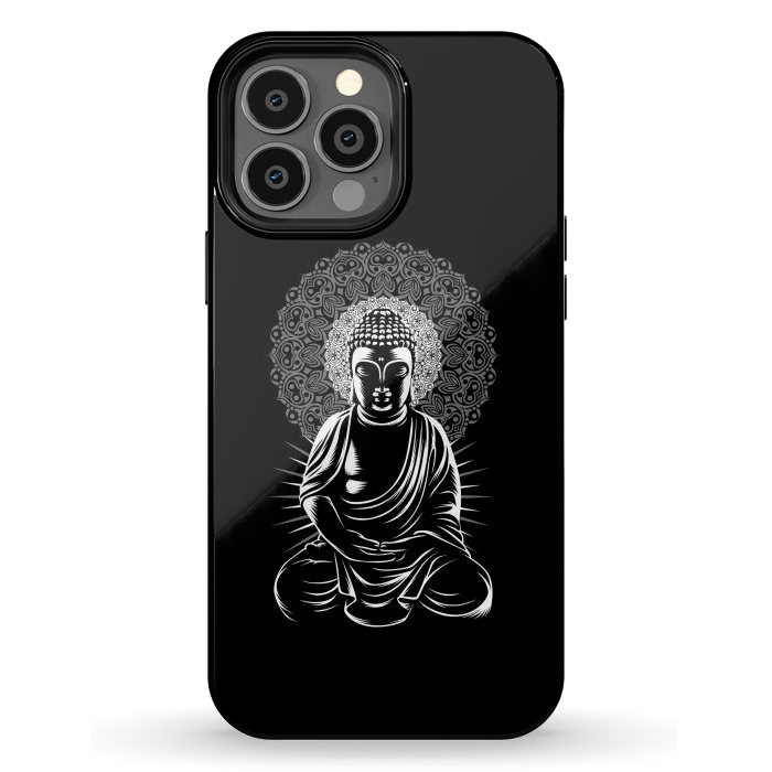 iPhone 13 Pro Max StrongFit Buddha practicing yoga by Alberto