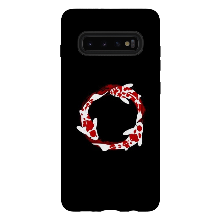 Galaxy S10 plus StrongFit Zen carp circle by Alberto