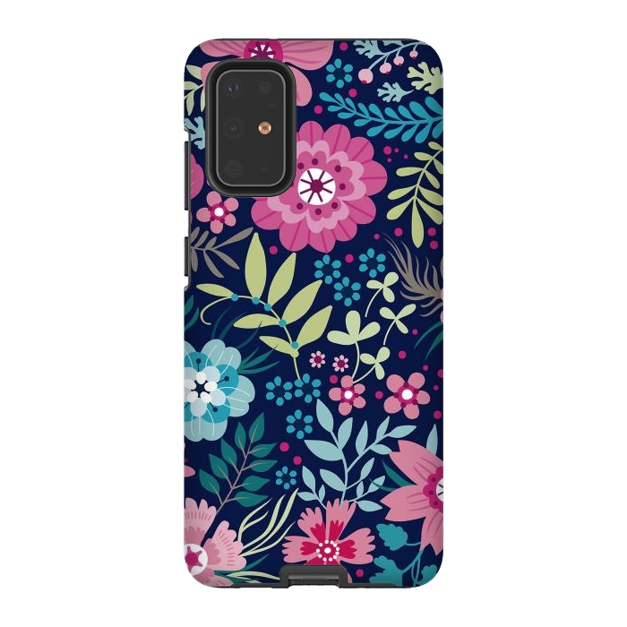 Galaxy S20 Plus StrongFit Romancing Floral Design by ArtsCase