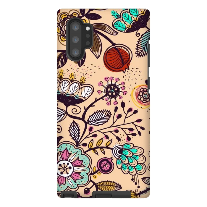 Galaxy Note 10 plus StrongFit Magic Colors In Autumn by ArtsCase