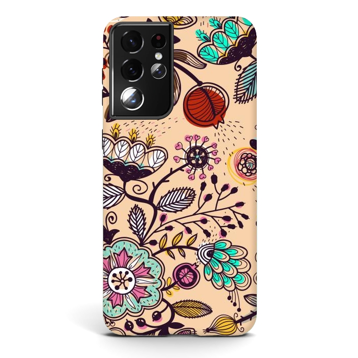 Galaxy S21 ultra StrongFit Magic Colors In Autumn by ArtsCase