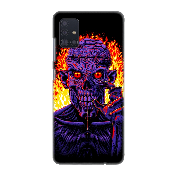 Galaxy A51 SlimFit Zombie in flames por Alberto