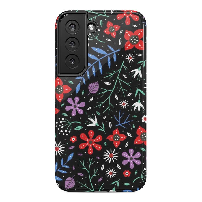 Galaxy S22 StrongFit Small Flower Patterns by ArtsCase