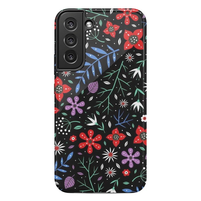 Galaxy S22 plus StrongFit Small Flower Patterns by ArtsCase