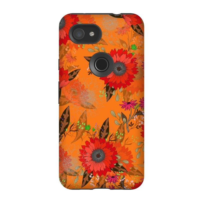Pixel 3A StrongFit Sunflowers for October by ArtsCase