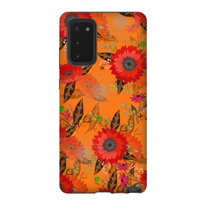 Galaxy Note 20 StrongFit Sunflowers for October by ArtsCase