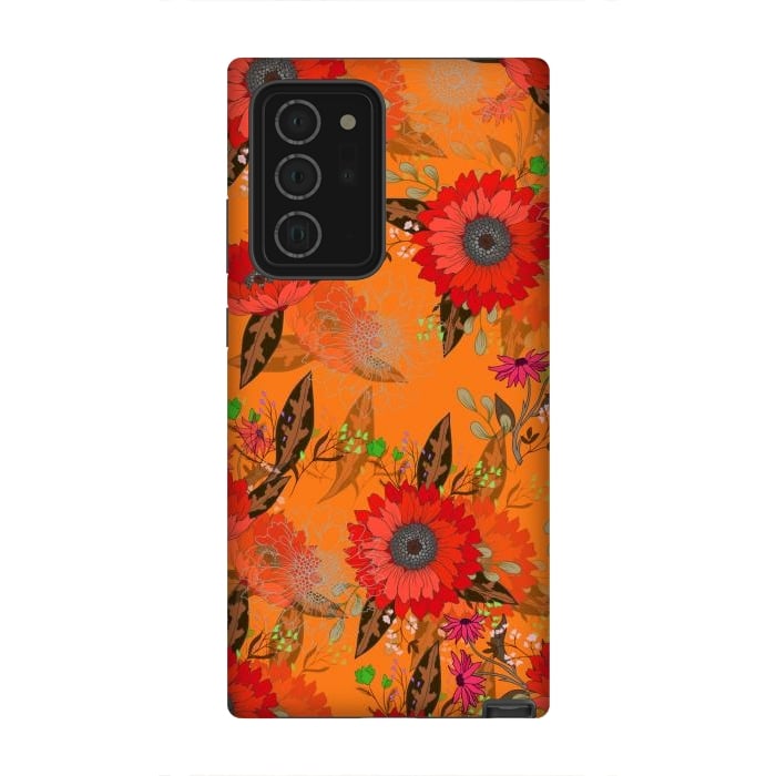 Galaxy Note 20 Ultra StrongFit Sunflowers for October by ArtsCase