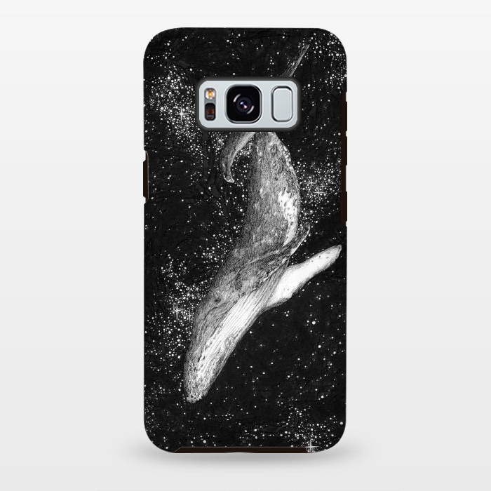 Galaxy S8 plus StrongFit Magic Ocean Whale by ECMazur 