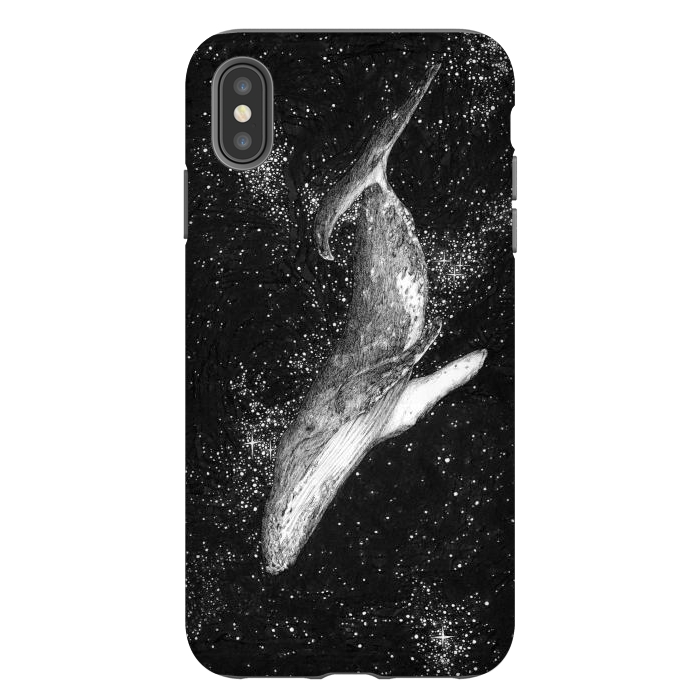 iPhone Xs Max StrongFit Magic Ocean Whale by ECMazur 